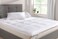 Mattress Topper 160x200 cm, 500GSM Soft Dacron Sheet Filling with Microfiber Outer