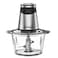 Crownline GC-275 Food Chopper/Mincer/Grinder, 2-Speed, Glass bowl: 1.8L, 4-SS Blades, 220-240V, 50-60Hz, 300-500W
