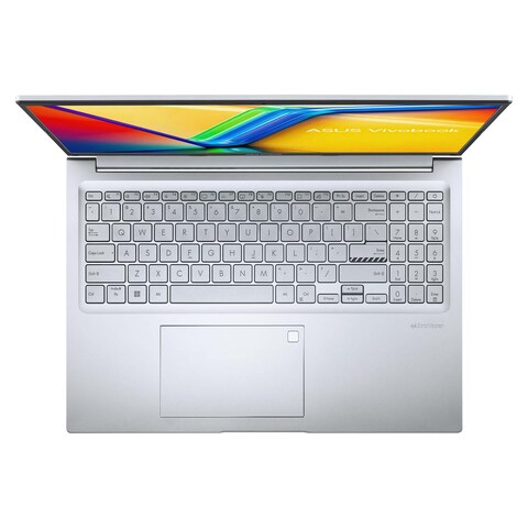 أسوس فيفو بوك 16 X1605ZA-MB007W لابتوب - انتل كور i7-1255U - 512 جيجابايت اس اس دي - 8 جيجابايت رام - 16 بوصة - معالج رسومي انتل يو اتش دي - ويندوز 11 - فضي