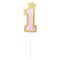 Number 1 Glitter Crown Cake Topper PT-1023