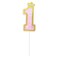 Number 1 Glitter Crown Cake Topper PT-1023