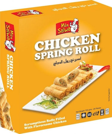 Mon Salwa Chicken Spring Roll 20 pcs