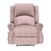 In House Velvet Rocking Recliner Chair - Light Pink - NZ120