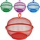 Lavish Apple Shape Mesh Fruit And Vegetable Basket With Lid And Cover For Kitchen And Dining Table 4 Colors