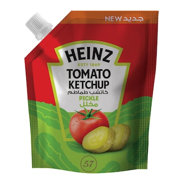هايزنز كاتشب طماطم بطعم المخلل - 125 جرام