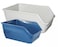 Pawise - High-back litter pan L 61x45x25cm