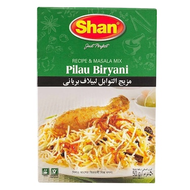 Shan Pilau Biryani Mix Masala 50g