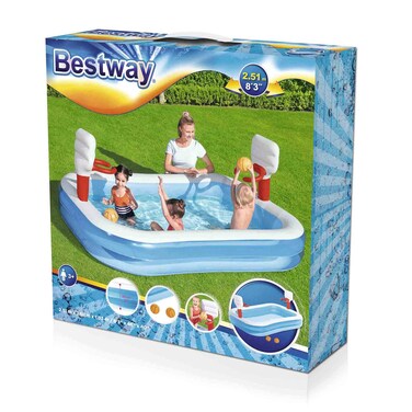 Bestway basketball play pool 253x168x102cm -26-54122
