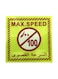 Spoil Your Wall 100 Speed Limit Maximum Sticker