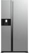 Hitachi 569L Net Capacity Side by Side 2 Door Refrigerator With dispenser Glass Silver- RSX700GPUK0GS