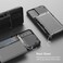 VRS Design Damda Glide PRO designed for Samsung Galaxy S21 FE 5G case cover wallet [Semi Automatic] slider Credit card holder Slot [3-4 cards] - Black