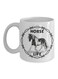 muGGyz World's Okayest Obaachan Printed Coffee Mug White/Black/Red 8x9.5x8centimeter