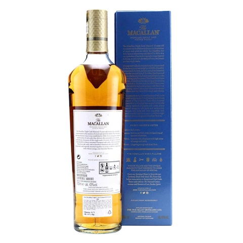 The Macallan 15 Year Old Triple Cask Single Malt Scotch Whisky 700ml