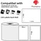 Phomemo 40X30mm Self-Adhesive Direct Thermal Labels Printer Label Paper For Phomemo M110 Label Maker