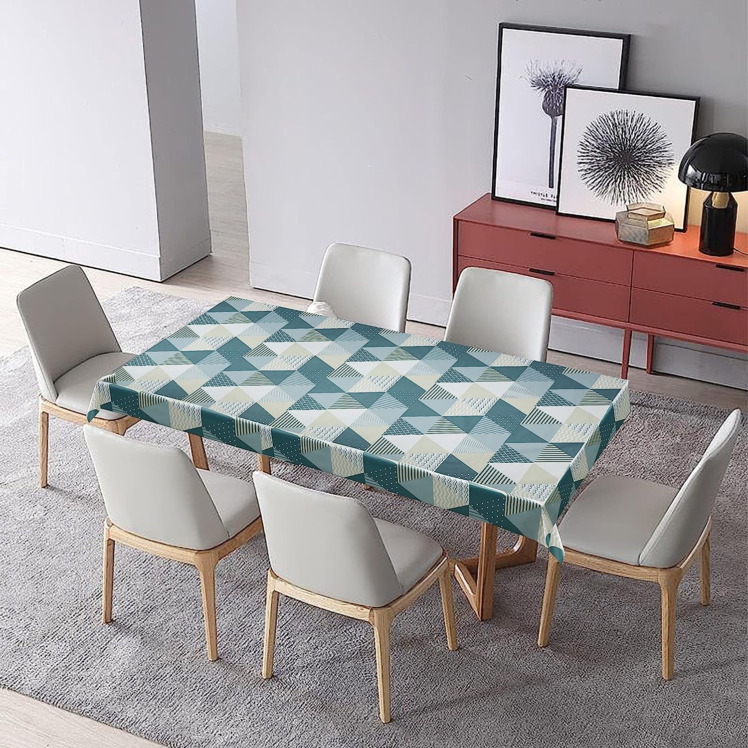 Buy Royalford Printed Table Cloth, Polyester Backing, Rf10208 - Highly ...