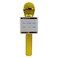 Generic Karaoke Bluetooth Mic Microphone Speaker V7 - Yellow With White