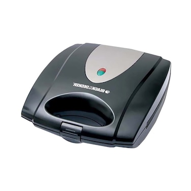 بلاك أند ديكر جهاز صنع الساندويتشات - 1400 واط - أسود - TS4080