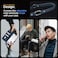 Spigen Wallet S Pro designed for iPhone 15 Pro MAX case cover Premium Leather with Wrist Strap/Body Strap - Navy