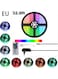 Generic Rgb Color Changing Led Light Strip With Remote And Power Adapter Multicolour 5Meter