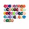 Satin Scrunchies for Hair , 40-Piece Elastics Hair Ties Multicolour