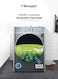 Bompani Washer Dryer 9/6 Kg, Fully Automatic Front Load Combo Wash &amp; Dry, 9 Kg Wash &amp; 6 Kg Dry, 1400 RPM, 16 Wash Programs, Quick Wash In 15min &amp; 4 Drying Programs &ndash; BI1070SSN Silver