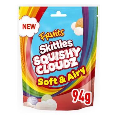 Skittles Squishy Cloudz Pouch Fruit 94GR