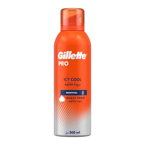 Gillette Pro Shave Foam - Icy Cool - 200ml