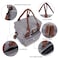 Little Story Insulated Expandable Lunch Bag - Grey