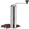 Generic Manual Coffee Grinder Conical Burr Mill Brushed Stainless Steel