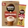 Nescafe Gold Cappuccino Sweetened Coffee Mix , 15.5g Pack of 10