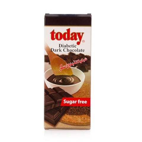 Today Diabetic Dark Chocolate Sugarless 65GR