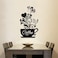 Other Creative Coffee Cup Wall Papers Stickers For Bedroom Living Room Sitting Room Bathroom
