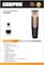 Geepas GTR56022,Geepas Rechargeble Trimmer, Black+Gold,