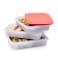 Tupperware Freezer Mates Ii Stack(3)- Wmel