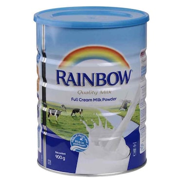 رينبو حليب بودرة كامل الدسم 900 غرام