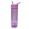 Atlas water bottle sipper purple 0.8 L