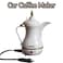 Gulf Dalla GA-C91844 120 Watt Car Coffee Maker with 400ml Capacity and Car Charging Power Cable - White