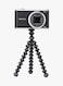 Joby - GorillaPod Flexible Mini-Tripod With Ball Head 7inch Black/Silver