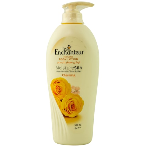 Enchanteur Perfumed Moisture Silk Charming Body Lotion 500ml