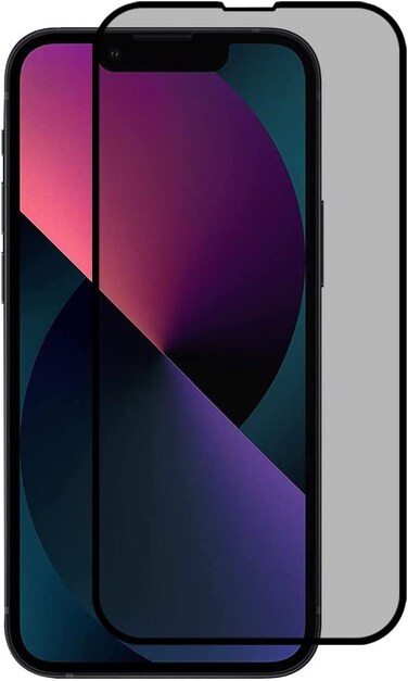 FOCUS iPhone 14 plus Privacy Screen Protector Anti Spy Tempered Glass (iphone 14 plus, Black)