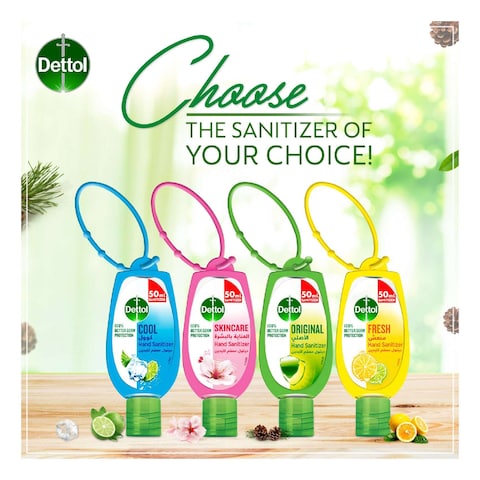 Dettol Original Anti-Bacterial Hand Sanitizer 50ml