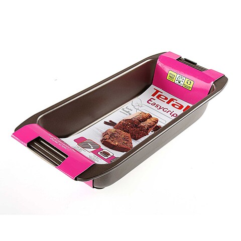 Tefal Easy Grip Gold Loaf Pan Black 12x25cm