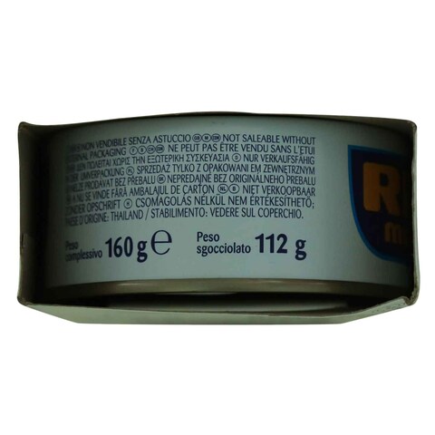 Rio Mare Light Meat Tuna In Water 160g x Pack of 2