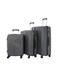 Parajohn Lightweight 3-Pieces Polypropylene Hard Side Travel Luggage Trolley Bag Set With Lock For Men/Women/Unisex, Hard Shell Strong