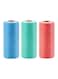 Pack Of 3 Kitchen Disposable Towels Roll, Blue/Green/Red, One Size