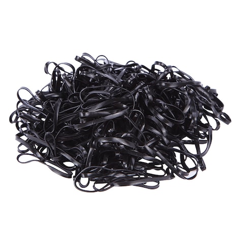 Anself-Mini Hair Bands Soft Elastic Bands for Kids Girls Hair Braiding Disposable Hair Bands for Fine Hair