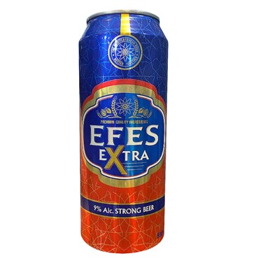 Efes Extra 9% Alcohol Strong Beer 500ml