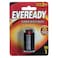 Eveready Super Heavy Duty Battery 1222 9V Black