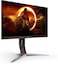 AOC 23.8" IPS 1920&times;1080 ,165Hz, 1MS 300CD/M&sup2; 80 Million:1 VGA, HDMI, DP, Adjustable Stand, Adaptivesync, Black &amp; Red