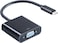 Type-C to VGA Converter | USB 3.1 Type C to VGA Adapter | Plug &amp; Play | 1920 x 1200 | 150mm